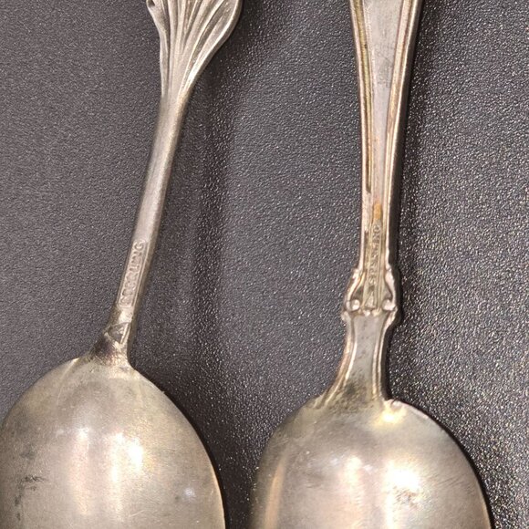 Vintage Collectible Sterling Silver Souvenir Spoons Set Of 5 of California CT35C - Picture 11 of 12